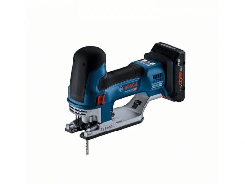 BOSCH Akkus dekopírfűrész GST 18V-155 SC marokfogantyús, L-Boxx-ban (akku és töltő nélkül)