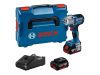 BOSCH Akkus ütvecsavarozó 1/2" GDS 18V-450 PC L-Boxx-ban (2 x 4,0 Ah akku + gyorstöltő)