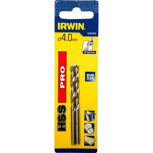 IRWIN Csigafúró 4 x 75/43 mm HSS PRO hengeres (2 db/cs)