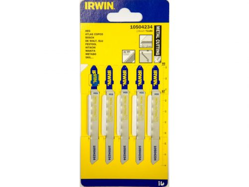 IRWIN Dekopírfűrészlap T118G x 92/2,6/1,3 mm HSS (5 db/cs)