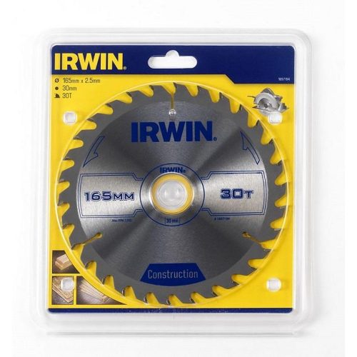 IRWIN Fűrésztárcsa fához 165 x 30 mm / 18T