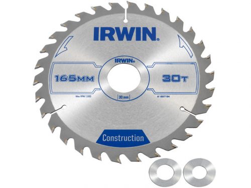 IRWIN Fűrésztárcsa fához 165 x 30 mm / 30T