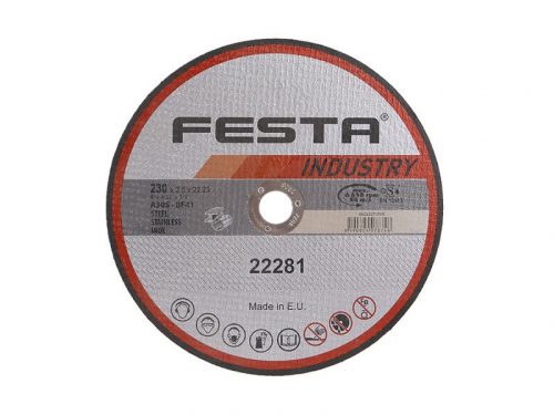 FESTA INDUSTRY Vágókorong fémre 230 x 2,5 x 22,2 mm