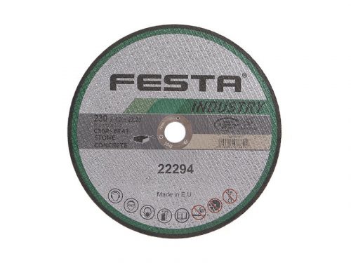 FESTA Vágókorong kőre 230 x 2,5 x 22,2 mm