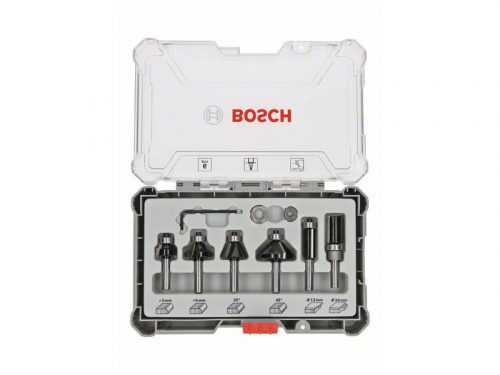 BOSCH Él- és Profilmaró készlet 6 részes 8 mm-es befogással