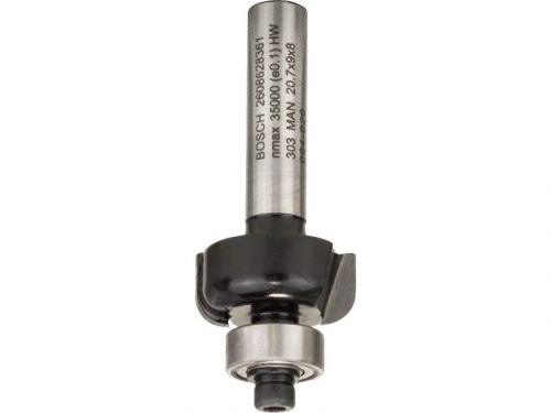 BOSCH Keményfém homorulatmaró golyóscsapággyal 20,7 (r=4 mm) x 9 x 53 x 8 mm