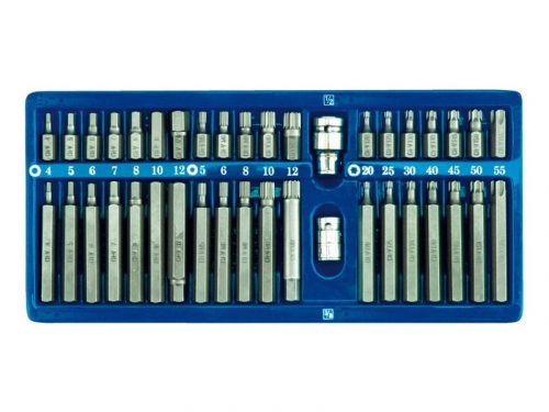 VOREL Bithegy készlet 40 részes Imbusz, Torx , Spline