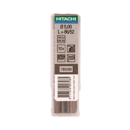 HiKOKI 780553 Fúrószár HSS-Co DIN 338 D. 1,2  mm (10 db-os)