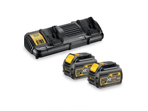 DEWALT Flexvolt akkumulátor és töltő szett 18-54 V / 6 Ah DCB132T2