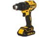 DEWALT Akkus fúrócsavarozó 18 V (2 x 1,5 Ah akku + töltő + TSTAK) DCD777S2T