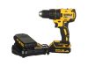 DEWALT Akkus fúrócsavarozó 18 V (2 x 1,5 Ah akku + töltő + TSTAK) DCD777S2T