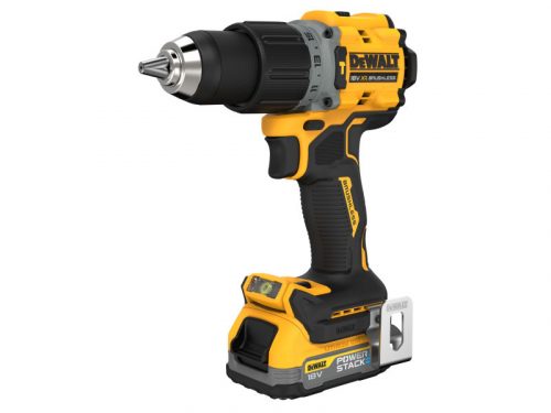 DEWALT Akkus fúrócsavarozó 18 V szénkefe nélküli (1 x 1,7 Ah akku + töltő + TSTAK) DCD805E1T