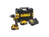 DEWALT Akkus fúrócsavarozó 18 V szénkefe nélküli (2 x 5,0 Ah akku + töltő + TSTAK) DCD805P2T