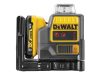 DEWALT Akkus keresztvonalas lézer 18 V (piros) (1 x 2,0 Ah akku + töltő) DCE0811D1R