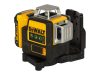 DEWALT Akkus keresztlézer 3 × 360° 10,8-12 V (zöld) (1 x 2,0 Ah akku + töltő) DCE089D1G