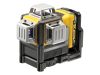 DEWALT Akkus 3 síkú lézer 10,8-12 V (piros) (1 x 2,0 Ah akku + töltő) DCE089D1R