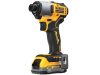 DEWALT Akkus ütvecsavarozó 18 V szénkefe nélküli (1 x 1,7 Ah akku) DCF840E1T