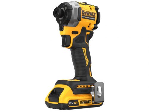 DEWALT Akkus ütvecsavarozó 18 V szénkefe nélküli (2 x 2,0 Ah akku + töltő + TSTAK) DCF850D2T