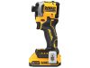 DEWALT Akkus ütvecsavarozó 18 V szénkefe nélküli (2 x 2,0 Ah akku + töltő + TSTAK) DCF850D2T