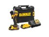 DEWALT Akkus ütvecsavarozó 18 V szénkefe nélküli (2 x 2,0 Ah akku + töltő + TSTAK) DCF850D2T