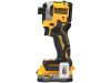 DEWALT Akkus ütvecsavarozó 18 V szénkefe nélküli (2 x 1,7 Ah akku + töltő + TSTAK) DCF850E2T