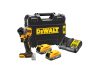 DEWALT Akkus ütvecsavarozó 18 V szénkefe nélküli (2 x 1,7 Ah akku + töltő + TSTAK) DCF850E2T