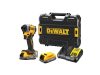 DEWALT Akkus ütvecsavarozó 18 V szénkefe nélküli (2 x 1,7 Ah akku + töltő + TSTAK) DCF850E2T