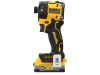 DEWALT Akkus hidraulikus ütvecsavarozó 18V 1/4" 50 Nm kofferben (2 x 1,7 Ah akku + töltő)