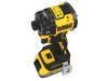 DEWALT Akkus hidraulikus ütvecsavarozó 18V 1/4" 50 Nm kofferben (2 x 1,7 Ah akku + töltő)