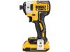 DEWALT Akkus ütvecsavarozó 18 V szénkefe nélküli (2 x 2,0 Ah akku + töltő) DCF887D2