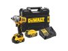 DEWALT Akkus ütvecsavarozó 18 V szénkefe nélküli (2 x 5,0 Ah akku + töltő + TSTAK) DCF891P2T