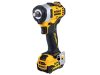 DEWALT Akkus ütvecsavarozó 12 V szénkefe nélküli (1 x 5,0 Ah akku + töltő) DCF901P1