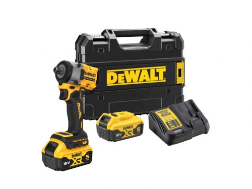 DEWALT Akkus ütvecsavarozó 18 V (2 x 5,0 Ah akku + töltő + TSTAK) DCF922P2T