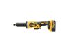 DEWALT Akkus egyenes csiszoló 18 V szénkefe nélküli (2 x 5,0 Ah akku + töltő) DCG426P2