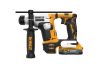 DEWALT Akkus fúrókalapács 18 V szénkefe nélküli (2 x 1,7 Ah akku + töltő + TSTAK) DCH172E2T