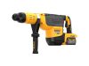 DEWALT Akkus fúrókalapács 54 V szénkefe nélküli (2 x 9,0 Ah akku + töltő) DCH775X2