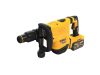 DEWALT Akkus vésőkalapács 54 V (2 x 9,0 Ah akku + töltő) DCH832 x 2