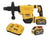 DEWALT Akkus vésőkalapács 54 V (2 x 9,0 Ah akku + töltő) DCH832 x 2