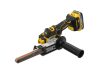 DEWALT Akkus szalagcsiszoló 18 V (2 x 1,7 Ah akku + töltő + TSTAK) DCM200E2T