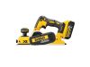 DEWALT Akkus gyalugép 18 V szénkefe nélküli (2 x 5,0 Ah akku + töltő) DCP580P2