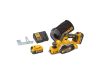 DEWALT Akkus gyalugép 18 V szénkefe nélküli (2 x 5,0 Ah akku + töltő) DCP580P2