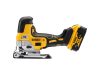 DEWALT Akkus dekopírfűrész 18 V (2 x 5,0 Ah akku + töltő) DCS335P2