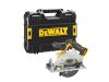 DEWALT Akkus körfűrész 18 V szénkefe nélküli (akku + töltő nélkül, TSTAK) DCS512NT