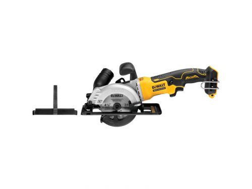 DEWALT Akkus körfűrész 18 V szénkefe nélküli (akku + töltő nélkül, TSTAK) DCS571NT