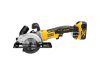 DEWALT Akkus körfűrész 18 V szénkefe nélküli (2 x 5,0 Ah akku + töltő) DCS571P2