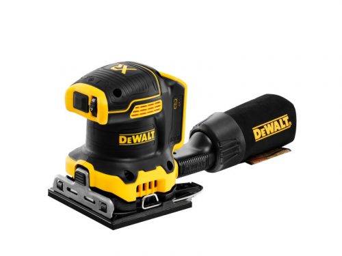 DEWALT Akkus rezgőcsiszoló 18 V szénkefe nélküli (Akku + töltő nélkül) DCW200N