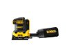 DEWALT Akkus rezgőcsiszoló 18 V szénkefe nélküli (Akku + töltő nélkül) DCW200N