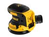 DEWALT Akkus excenter csiszoló 18 V szénkefe nélküli (Akku + töltő nélkül) DCW210N