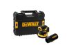 DEWALT Akkus excenter csiszoló 18 V szénkefe nélküli (Akku + töltő nélkül, koffer) DCW210NT