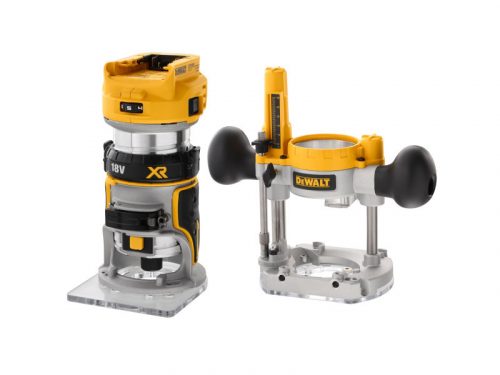 DEWALT Akkus felsőmaró 18 V (Akku + töltő nélkül) DCW604N